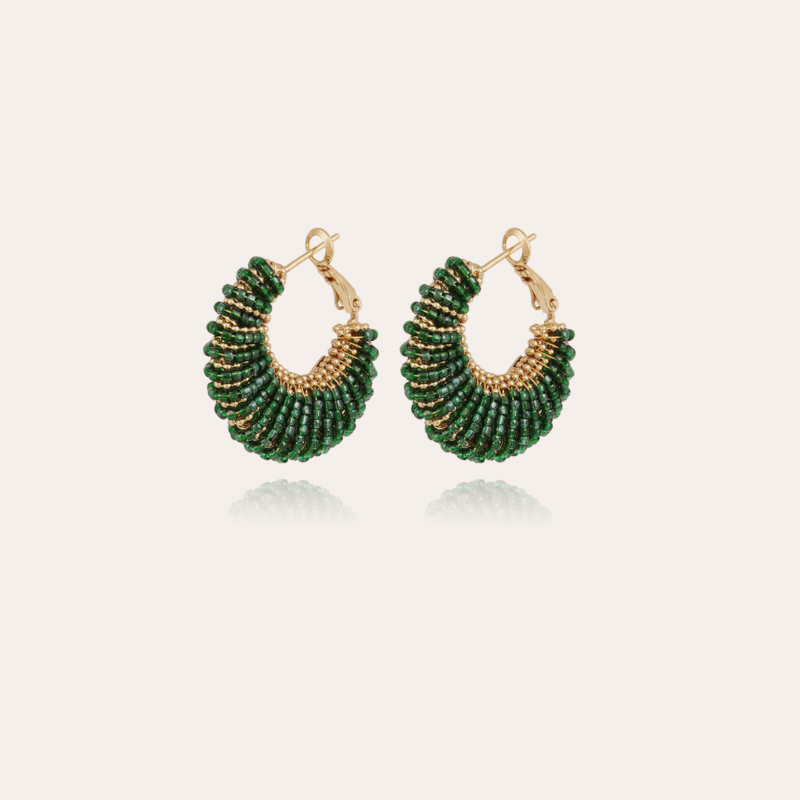 Izzia earrings small size gold 