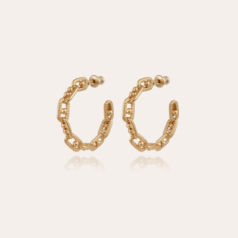 Mako hoop earrings gold
