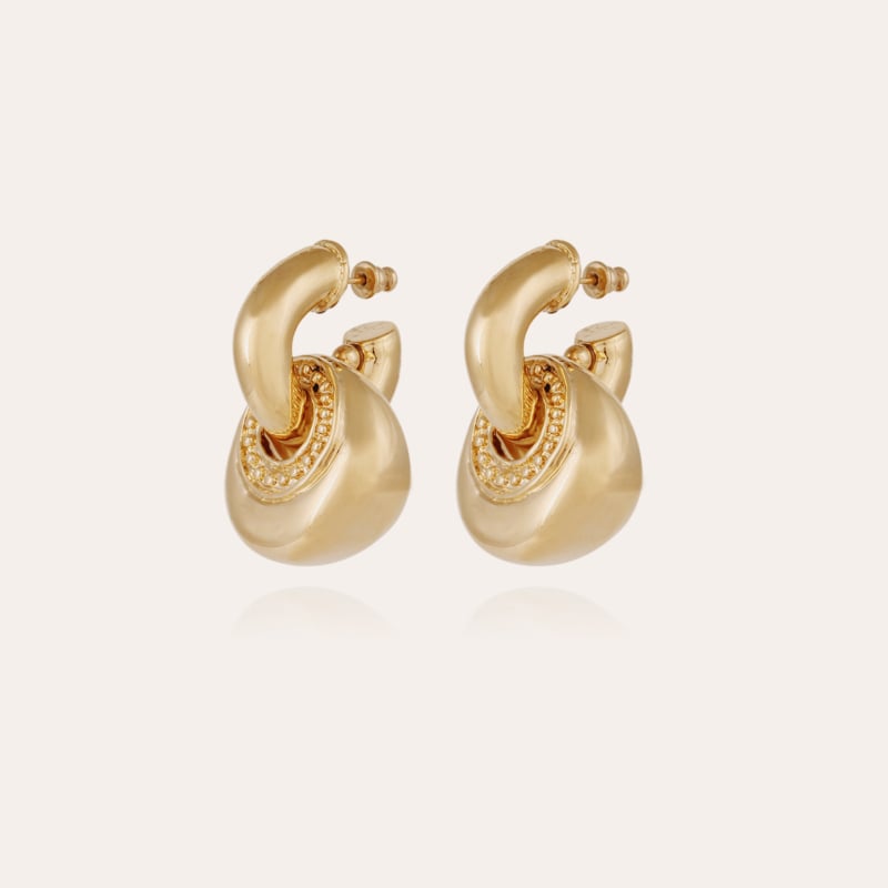 Boucles d'oreilles Minori dorées