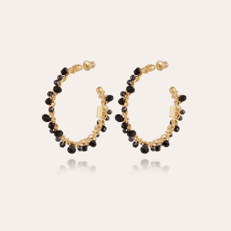 Orphee hoop earrings gold