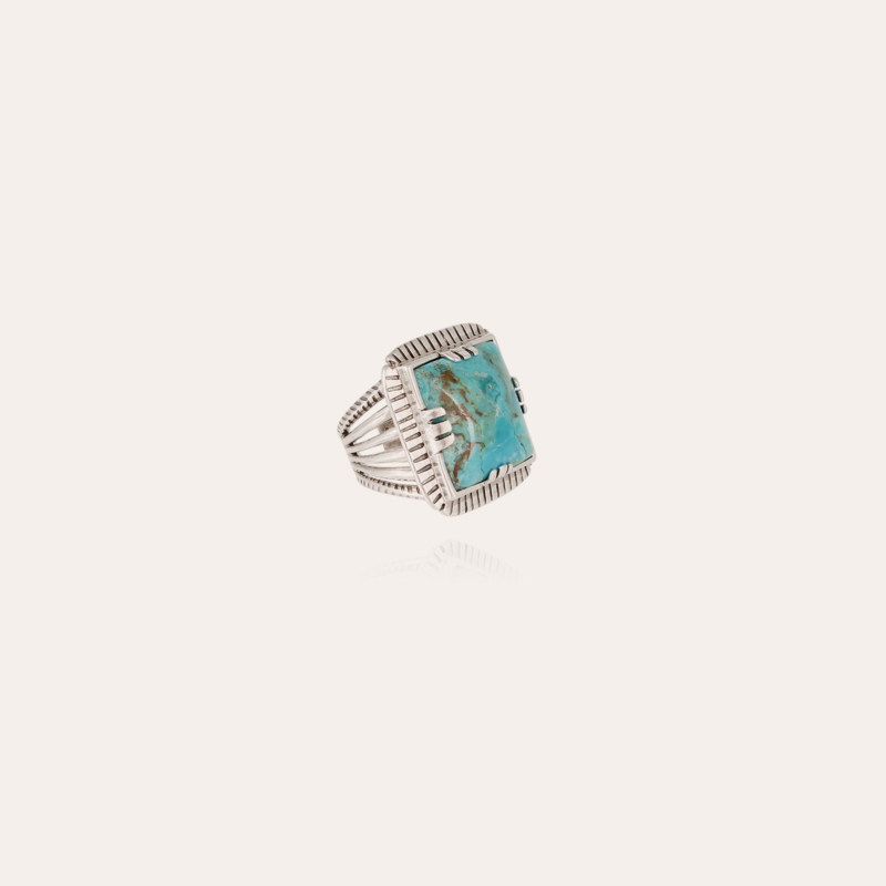 Arty Chevaliere ring silver - Turquoise