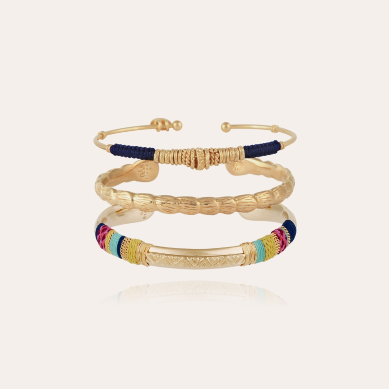 Season bracelets - Zizanie, Liane & Massai gold