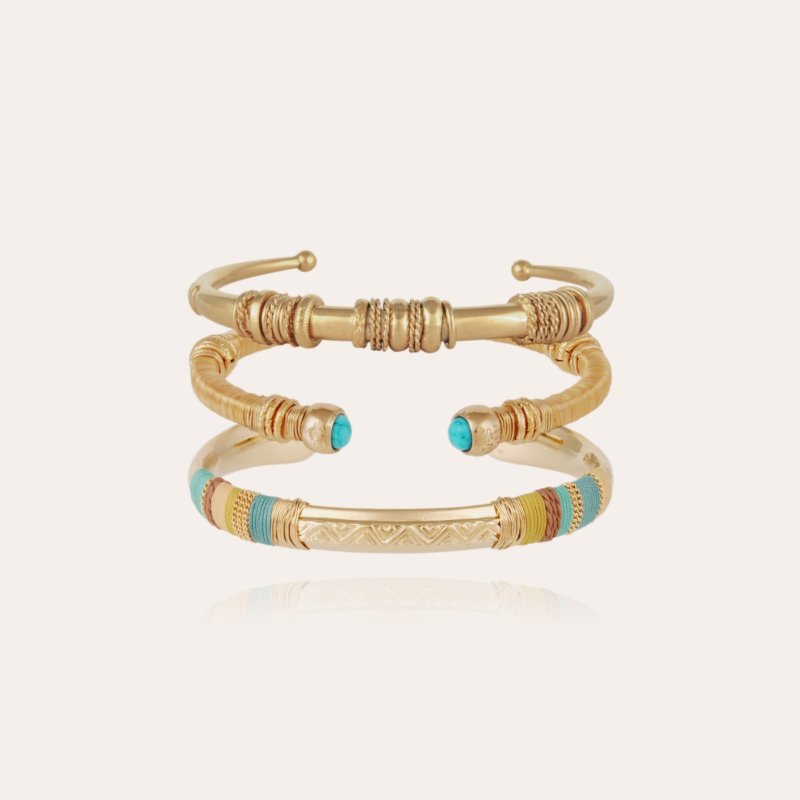 Season bracelets - Maranzana, Sari & Massai gold