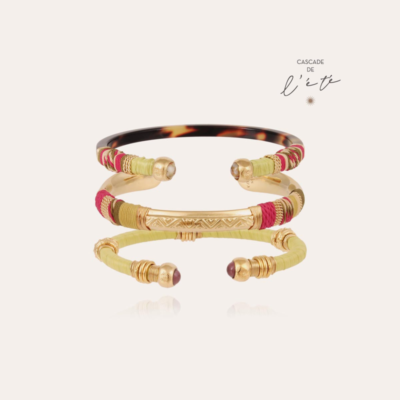 Summer bracelets – Massai & Sari gold
