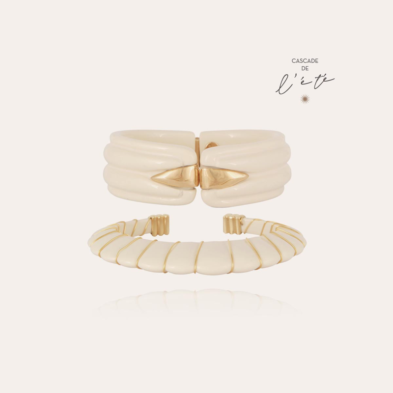 Summer bracelets – Ecume & Cyclade gold