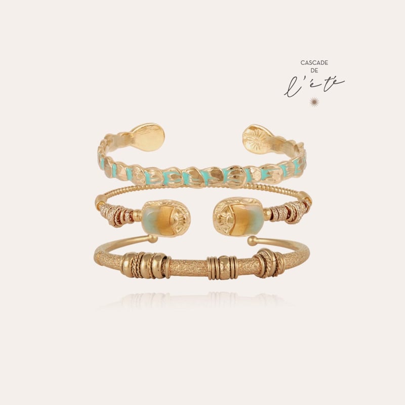 Summer bracelets – Liane, Maranzana & Scaramouche gold