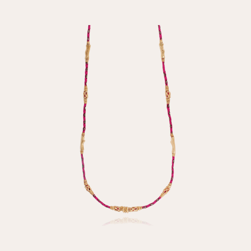 Lima long necklace gold