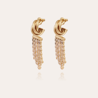 Atik Riviera earrings mini gold