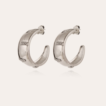 Idra hoop earrings