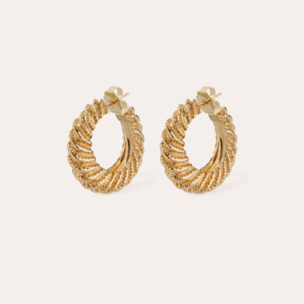 Kontiki hoop earrings