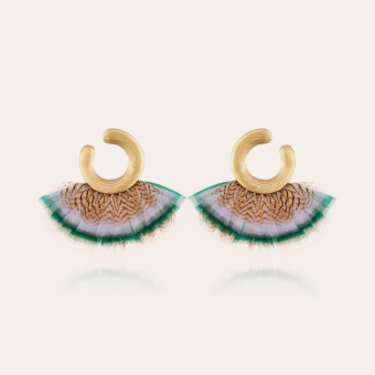 Boucles d'oreilles Positano dorées