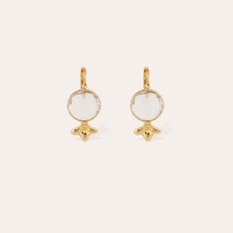 Serti earrings - Crystal