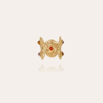 Mistral cuff ring gold