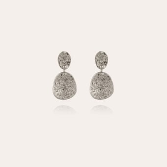 Boucles d'oreilles Eclipse petit modèle argentées