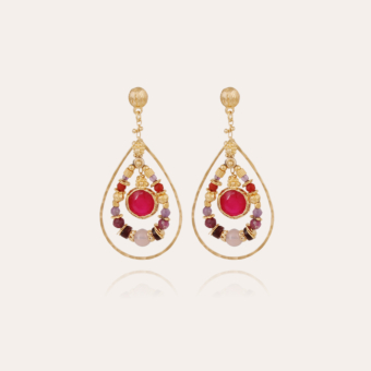 Aurore Serti earrings mini gold