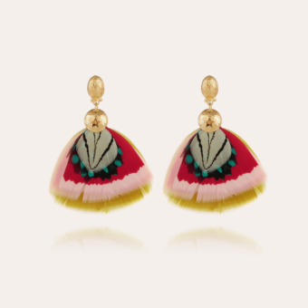 Boucles d'oreilles Bermudes dorées