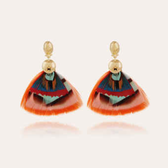 Boucles d'oreilles Bermudes dorées