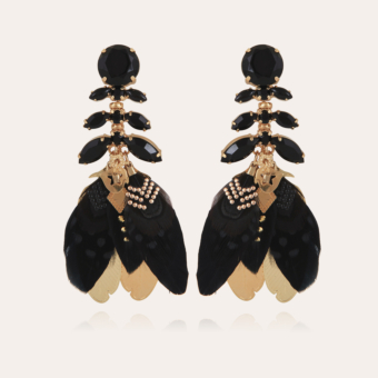 Cabaret earrings gold - Exclusive piece