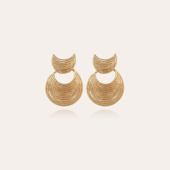 Luna Wave earrings mini gold