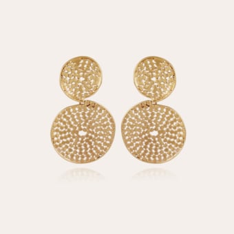 Onde Lucky Cercle earrings small size gold