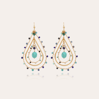 Orphee earrings small size gold