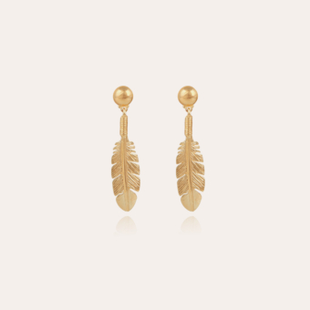 Penna earrings small size gold