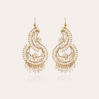 Yuca earrings gold