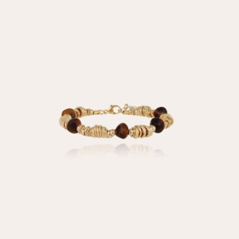Biba bracelet small size gold - Tortoise