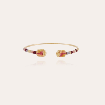 Duality small Scaramouche bracelet gold