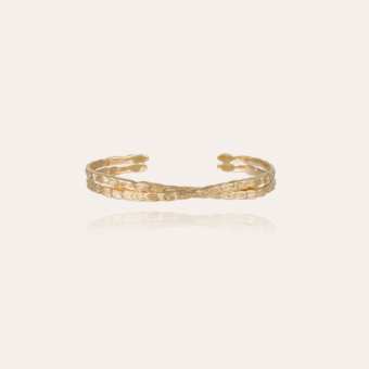 Liane crossed bracelet mini gold