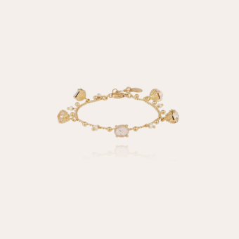 Lucce Serti bracelet gold