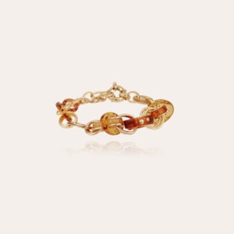 Prato bracelet acetate gold