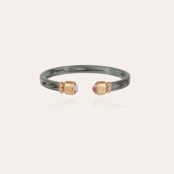 Sarina Bis bracelet acetate gold - Grey