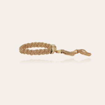 Bracelet Tresse doré