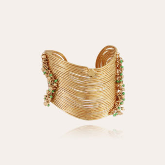 Wave tassel bracelet gold - Exclusive piece (4 pieces)
