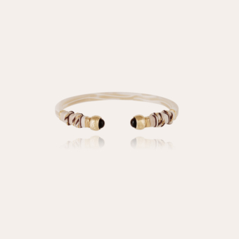 Sari Bis bracelet acetate gold - Ivory