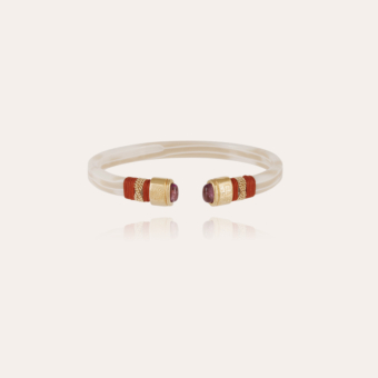 Sarina Bis bracelet acetate gold - Ivory
