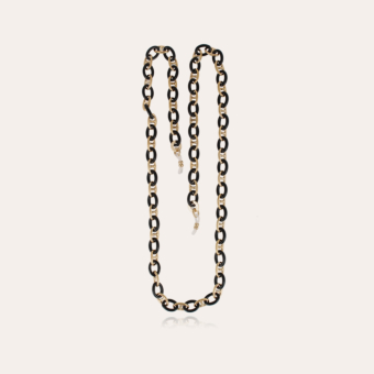 Prato glasses chain small size necklace acetate gold