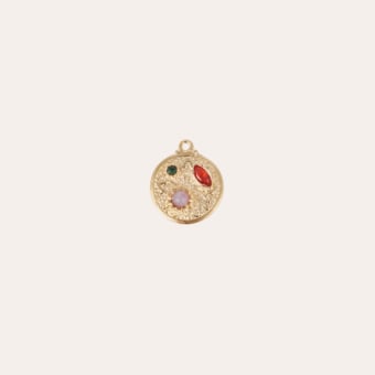 Piece cabochons charms Constantine small size gold
