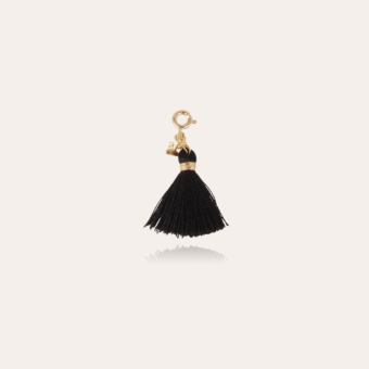 Pompon charms gold