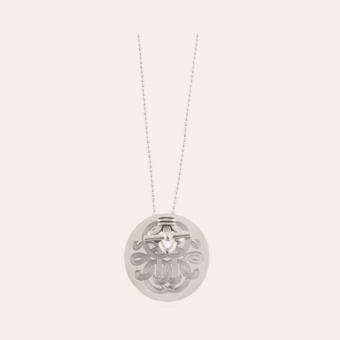 Collier Diva Barette argenté