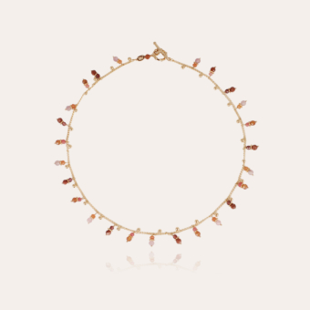 Tangerine Serti necklace gold 