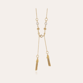 Tresse necklace gold
