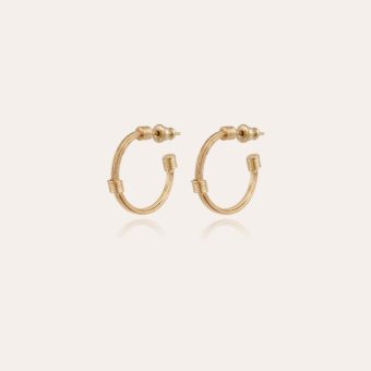 Ariane hoop earrings mini gold