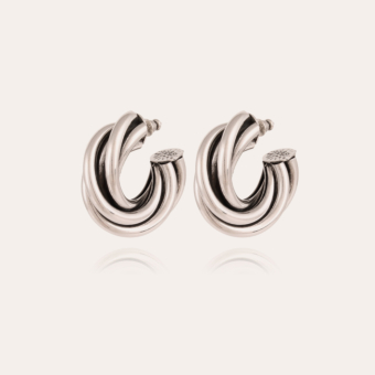 Atik hoop earrings midle size