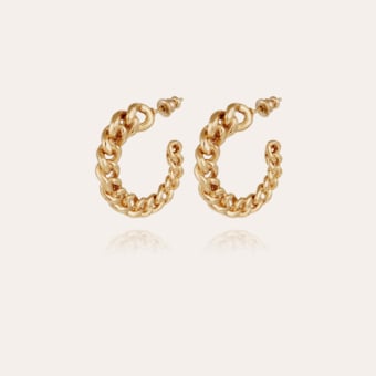 Bronxy hoop earrings gold