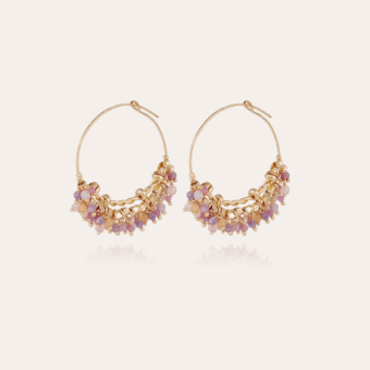 Grappia hoop earrings mini gold