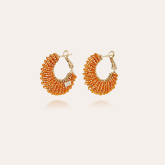 Izzia earrings small size gold 