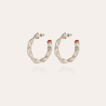 Moki cabochons earrings small size