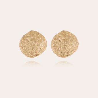 Eclipse Moon earrings gold